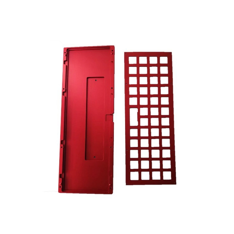 China supplier Precision Custom OEM CNC Machining Milling Aluminum Computer Keyboard Case Cover