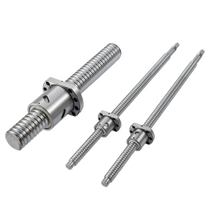 Aluminum Double Spindle 1605 Rolled Ball Screw Nut Assembly